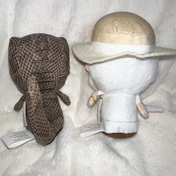 Hallmark Itty Bittys Jurassic Park John Hammond Tyrannosaurus Rex T-Rex Set - Picture 4 of 6